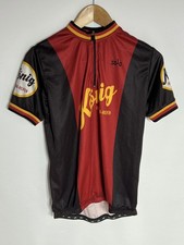Solo Radtrikot König 1/4 Zip | Herren | Rot/Schwarz/Gelb | Medium |