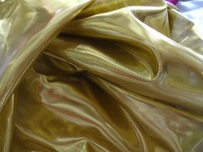 LAME Metallic Stoff GOLD Folienstoff DEKOSTOFF Karneval