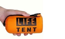 Überlenszelt livetent orange