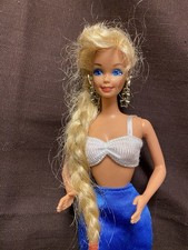 Barbie Puppe Hollywood Hair 1992 Vintage Mit Genuine Fashion Outfit Ohrringe Top