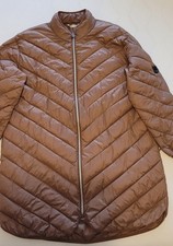 FRANSA leichter warmer Outdoor Steppmantel Cognac Gr.XXL