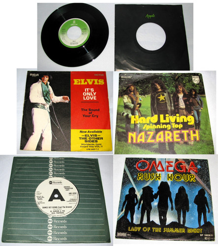 Auswahl singles beatles - -,