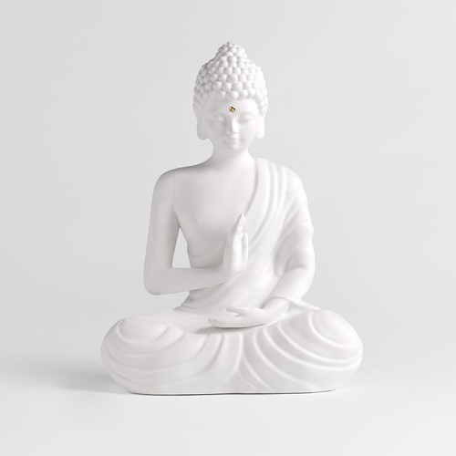 Räder buddha figur sitzend - buddha,