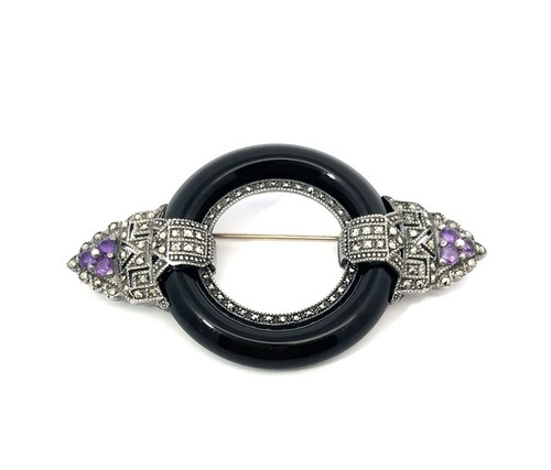 Art deco brosche 1930 mit - deco,
