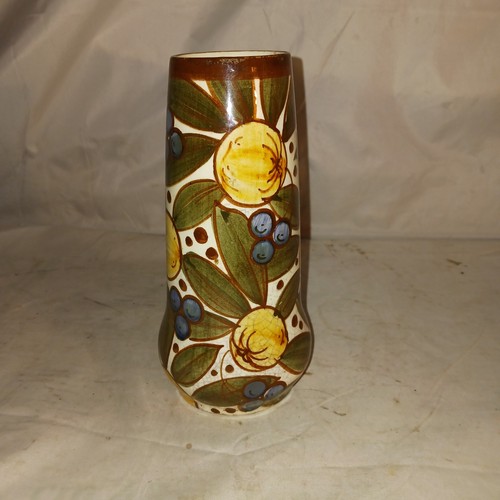 Handbemalte keramikvase - handbemalte,