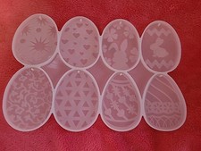 OSTEREI 8 TLG. Anhänger  Silikonform giessform