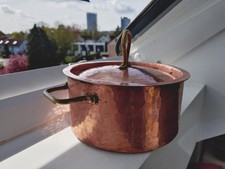 Französischer Kupferkochtopf