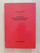 Jander, Blasius: Lehrbuch der analytischen und präparativen anorganischen Chemie