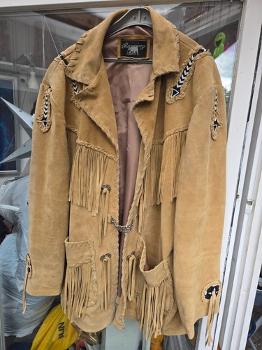 Schwere western wildlederjacke - western,