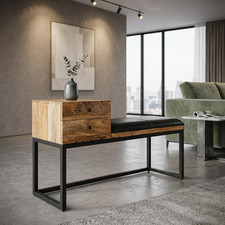 Wohnling Sitzbank Schwarz