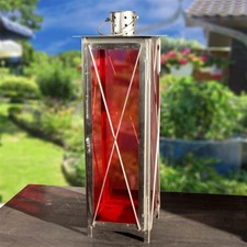 Große Laterne aus Eisen -