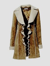 Damen  Mantel Velours