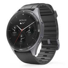 Hama Smartwatch Bluetooth Herren Fit Watch Telefonfunktion 1,43“ AMOLED Display