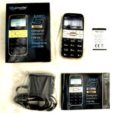 Komfort Senioren Mobile Handy Simvalley Easy-5 PX-3361-675 Gold Ohne Simlock OVP