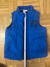 Topolino- ärmellose Kinder-Steppweste - Größe: 122 - Blau
