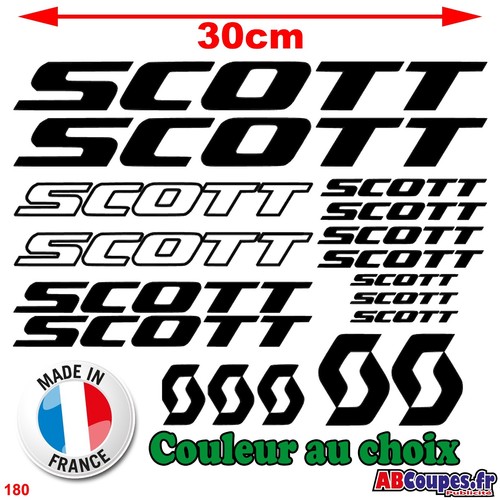 Aufkleber scott - scott,