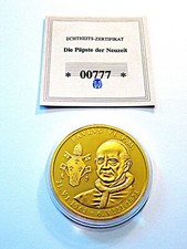 Medaille  "Papst Paulus VI."  PP  mit Zertifikat