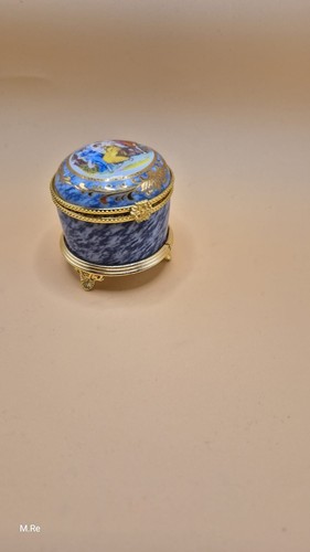 Vintage porzellan pillendose - vintage, /