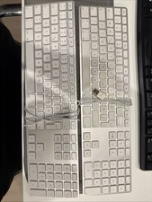 A1243 Apple USB Tastatur Keyboard weiß guter Zustand QWERTZ