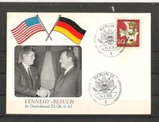 BRD Postkarte John F. Kennedy