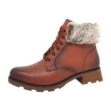 Caprice Damenschuhe Schnürer Stiefelette Braun Freizeit