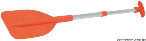 Teleskop notpaddel rot - notpaddel,