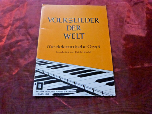Volkslieder der welt noten - welt,