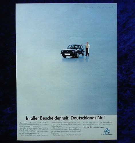 Golf originale werbung - golf,