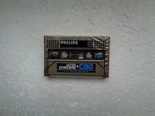 Vintage Audio Cassette PHILIPS Ultra Chrome C90 * Rare From Belgium 1981 *