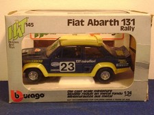 Bburago  HAT   Fiat Abarth 131 Rally    cod . 0145    scala 1:24   sehr selten