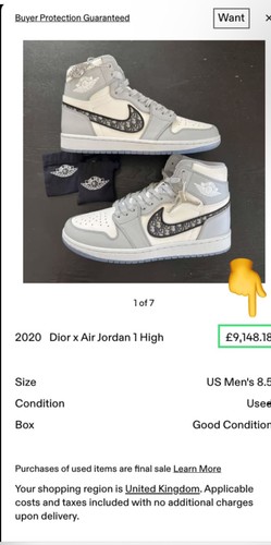 Jordan1 dior - ,
