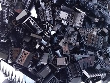 100x Lego Dachsteine Schwarz