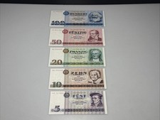 DDR Geld Scheine Konvolut