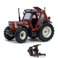 MODELL TRAKTOR FIAT AGRI 80-90 DT  1:32 ROS AGRITEC TRECKER SCHLEPPER LEGENDE