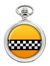 New York Taxi Cab Taschenuhr