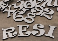 Buchstaben und Zahlen einzeln