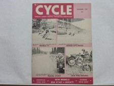 Cycle Magazine November 1958