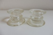 Kerzenhalter Glas 2er Set