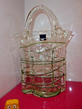 Leonardo Vase Glas mit grünen