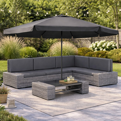 Sonnenschirm 600cm xxl - 600cm,