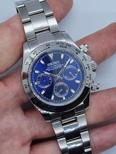 Seiko Mod Chronograph Blue