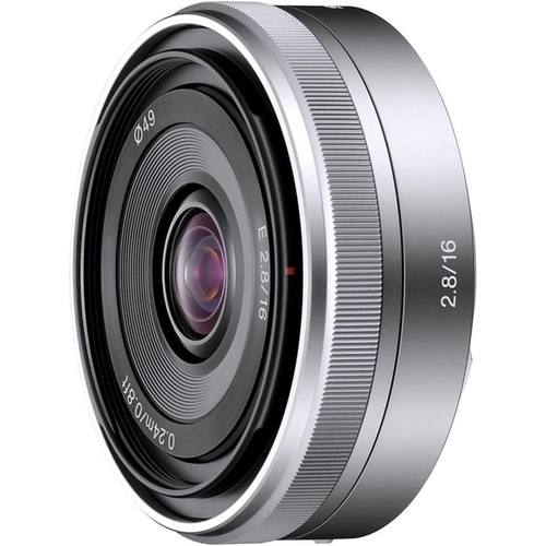 Sony 16mm silber sel16f28 - 16mm, f2.8