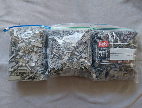 Lego konvolut 3kg - konvolut,, grau