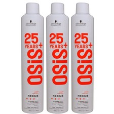 Schwarzkopf Osis Freeze 3 x 500 ml Haarspray Set