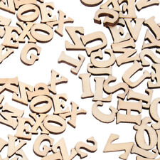 100x Holz Großbuchstaben
