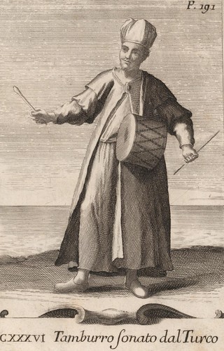 Türkische trommel bonanni - trommel,