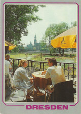 60/611 AK DRESDEN SONNENSCHIRME WERBUNG