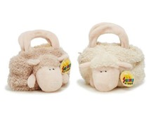 Schaf Tasche für Kinder beige