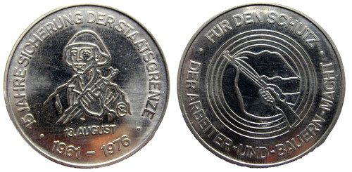 Ddr medaille jahre - ddr,