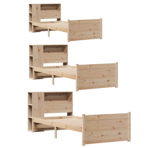 Bücherregalbett bett - bücherregalbett,